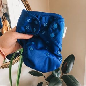 Blue Cloth Diaper Cover